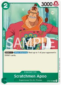 Scratchmen Apoo (ST02-008) [Revision Pack Cards]