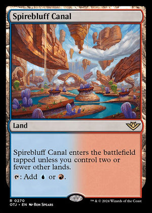 Spirebluff Canal (270) [Outlaws of Thunder Junction]