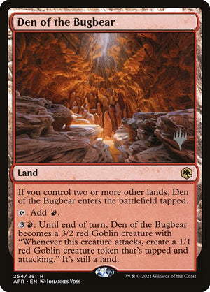 Den of the Bugbear (254p) [Adventures in the Forgotten Realms Promos]