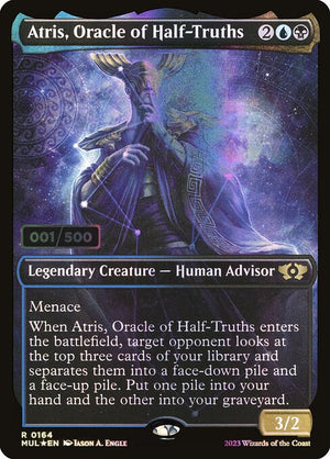 Atris, Oracle of Half-Truths (164z) [Multiverse Legends] [Showcase]