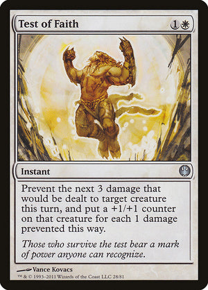 Test of Faith (28) [Duel Decks: Knights vs. Dragons]