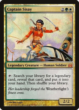 Captain Sisay (2) [From the Vault: Legends]