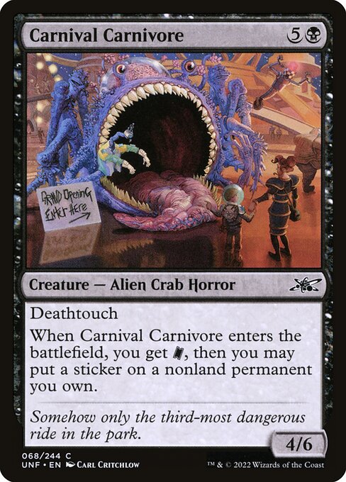 Carnival Carnivore (68) [Unfinity]