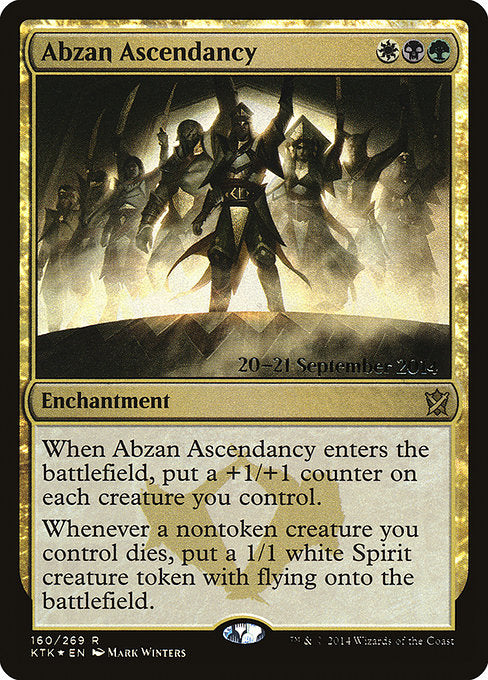 Abzan Ascendancy (160s) [Khans of Tarkir Promos]