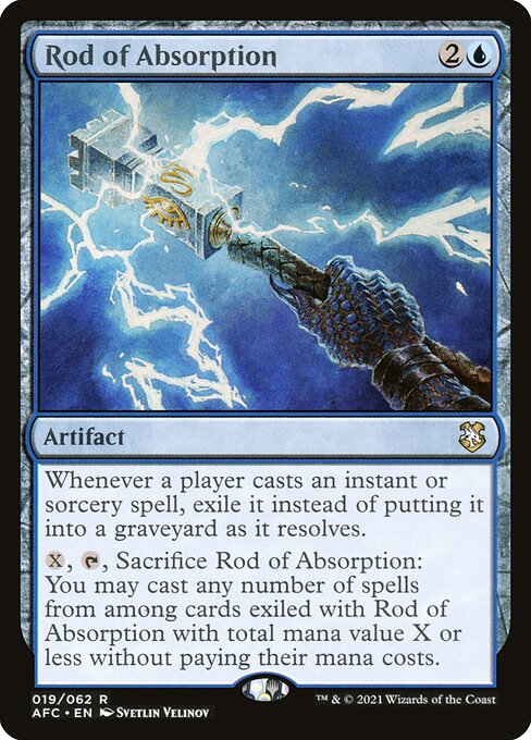 Rod of Absorption (19) [Forgotten Realms Commander]