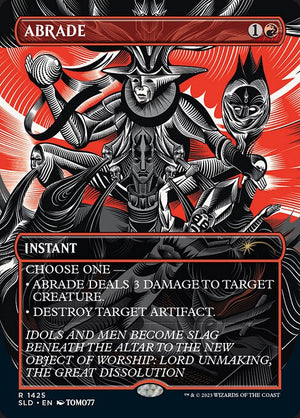 Abrade (1425) [Secret Lair Drop] [Full Art]