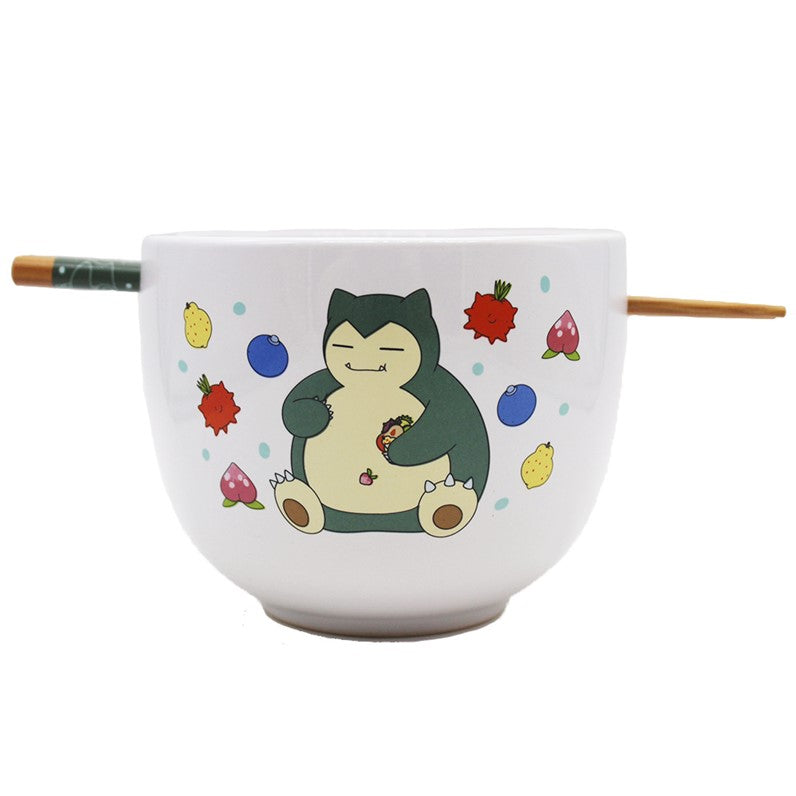 Pokémon Ramen Bowl & Chopsticks – Snorlax