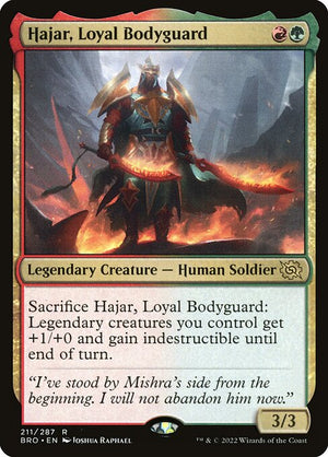 Hajar, Loyal Bodyguard (211) [The Brothers' War]