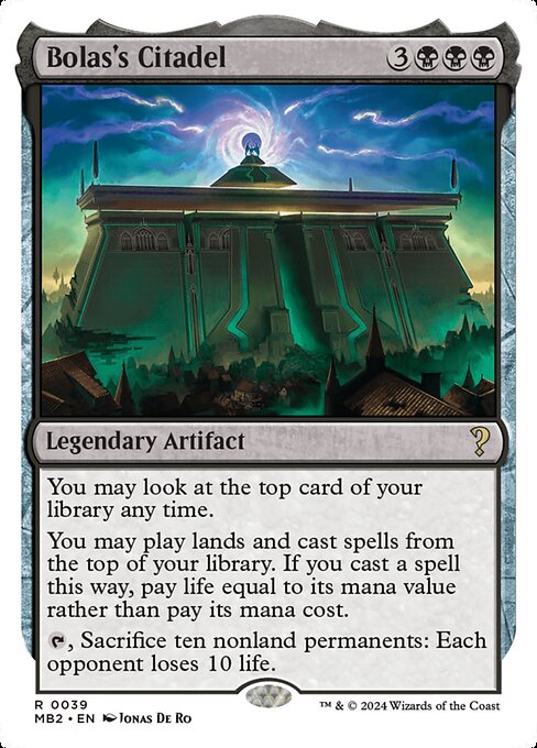 Bolas's Citadel (39) [Mystery Booster 2]
