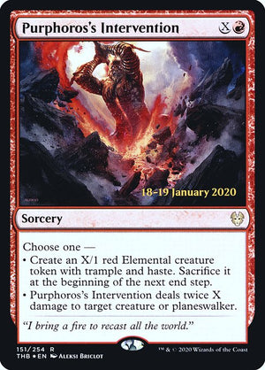 Purphoros's Intervention (151s) [Theros Beyond Death Promos]