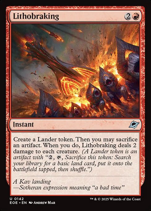 Lithobraking (142) [Edge of Eternities]