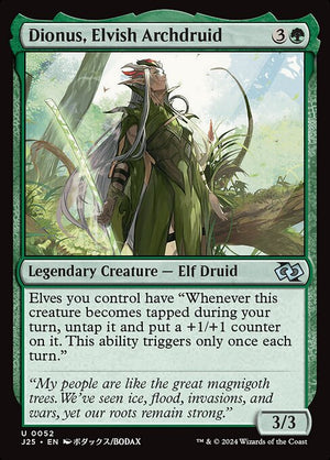 Dionus, Elvish Archdruid (52) [Foundations Jumpstart]