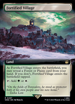 Fortified Village (497) [Doctor Who] [Extended Art]
