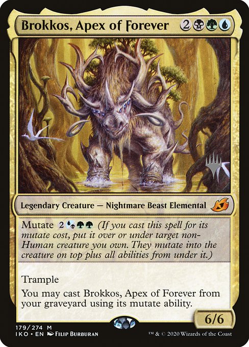Brokkos, Apex of Forever (179p) [Ikoria: Lair of Behemoths Promos]