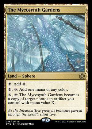 The Mycosynth Gardens (256p) [Phyrexia: All Will Be One Promos]