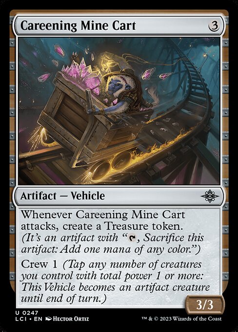 Careening Mine Cart (247) [The Lost Caverns of Ixalan]