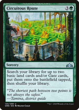 Circuitous Route (125) [Guilds of Ravnica]