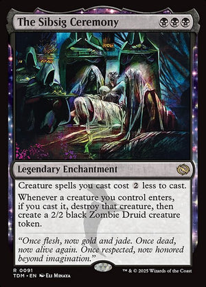 The Sibsig Ceremony (91) [Tarkir: Dragonstorm]