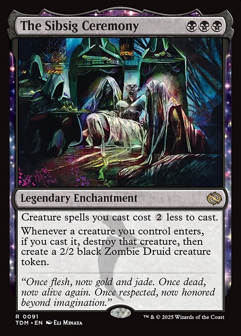The Sibsig Ceremony (91) [Tarkir: Dragonstorm]