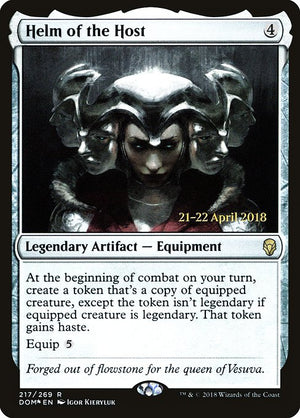 Helm of the Host (217s) [Dominaria Promos]