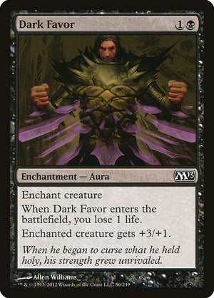 Dark Favor (86) [Magic 2013]