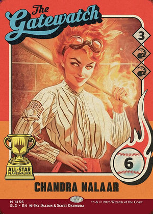 Chandra Nalaar // Chandra Nalaar (1456) [Secret Lair Drop] [Full Art, Borderless]