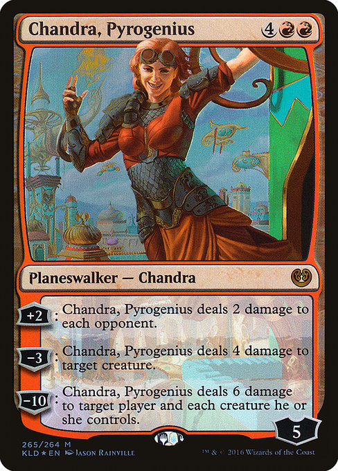 Chandra, Pyrogenius (265) [Kaladesh]