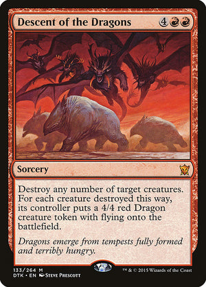 Descent of the Dragons (133) [Dragons of Tarkir]