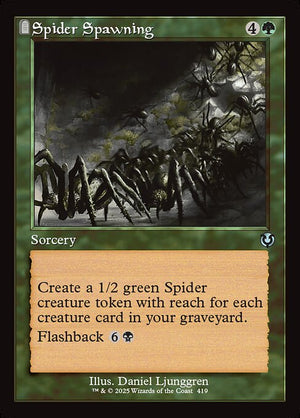 Spider Spawning (419) [Innistrad Remastered]