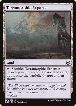 Terramorphic Expanse (261) [Phyrexia: All Will Be One]