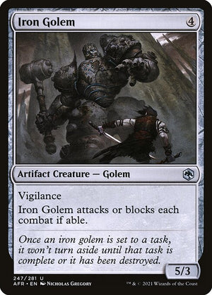 Iron Golem (247) [Adventures in the Forgotten Realms]