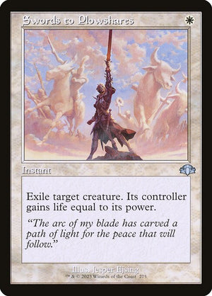 Swords to Plowshares (275) [Dominaria Remastered]