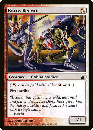 Boros Recruit (243) [Ravnica: City of Guilds]