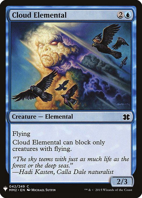 Cloud Elemental (MM2-42) [The List]
