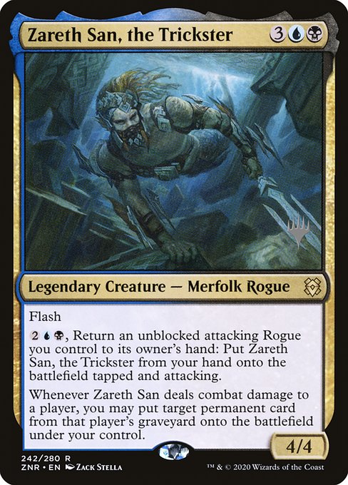 Zareth San, the Trickster (242p) [Zendikar Rising Promos]