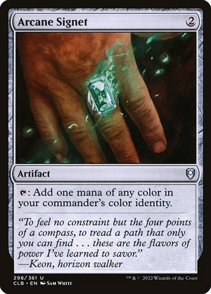 Arcane Signet (298) [Commander Legends: Battle for Baldur's Gate]