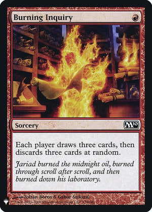 Burning Inquiry (M10-128) [The List]