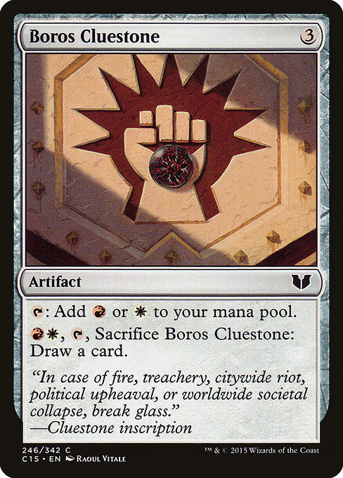 Boros Cluestone (246) [Commander 2015]