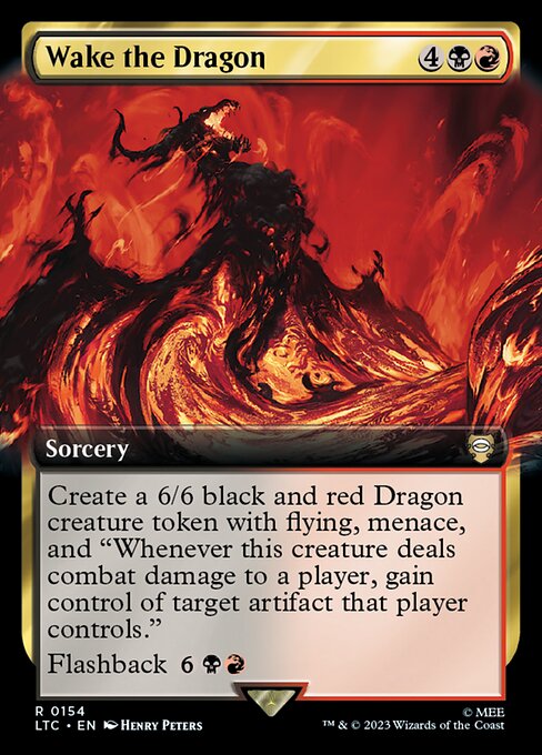 Wake the Dragon (154) [Tales of Middle-earth Commander] [Extended Art]