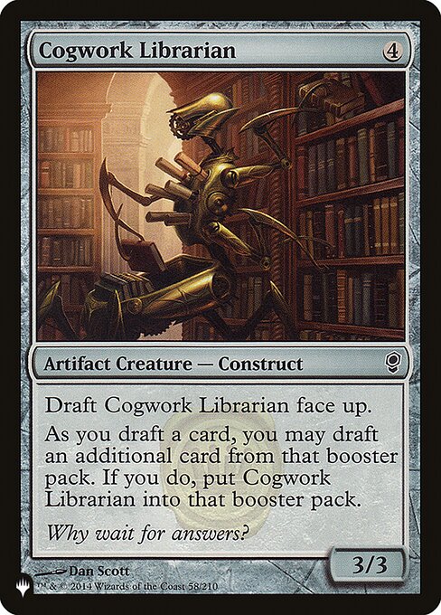 Cogwork Librarian (CNS-58) [The List]