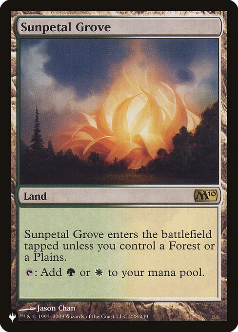 Sunpetal Grove (M10-228) [The List]