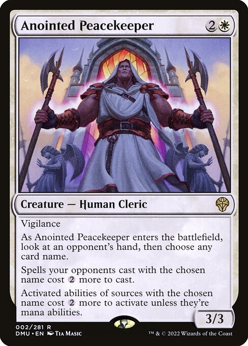 Anointed Peacekeeper (2) [Dominaria United]