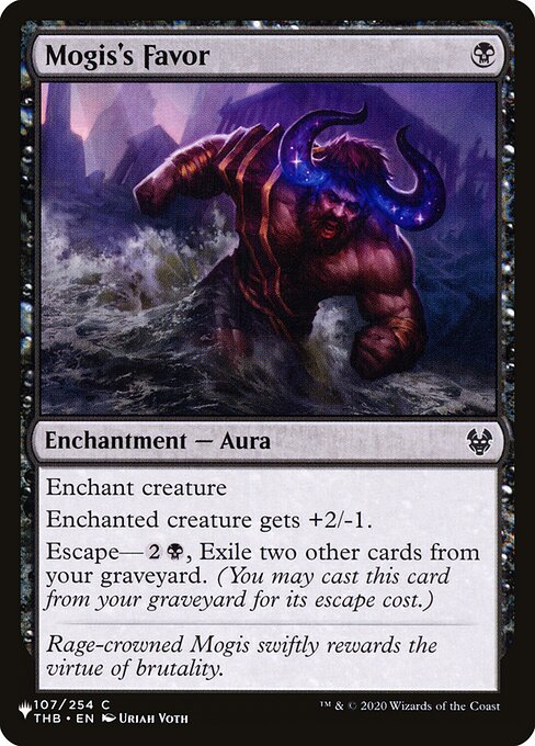Mogis's Favor (THB-107) [The List]