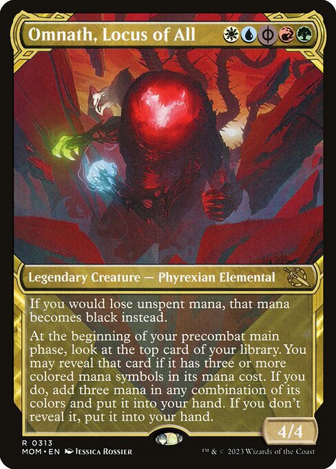 Omnath, Locus of All (313) [March of the Machine] [Showcase]