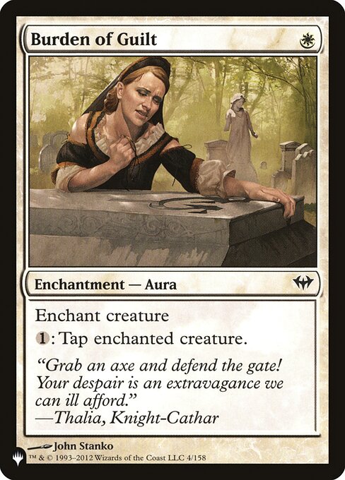 Burden of Guilt (DKA-4) [The List]