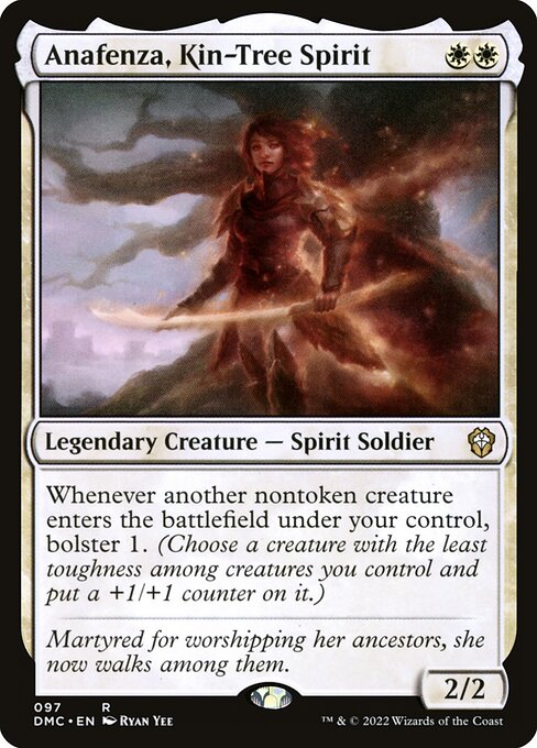 Anafenza, Kin-Tree Spirit (97) [Dominaria United Commander]