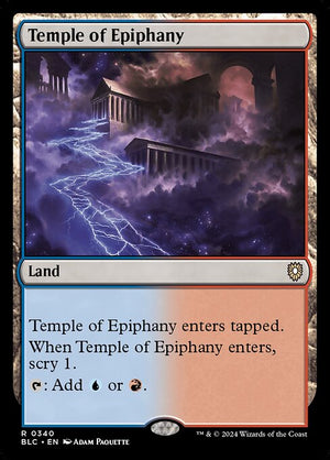 Temple of Epiphany (340) [Bloomburrow Commander]