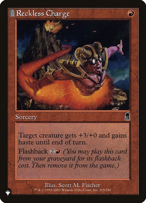 Reckless Charge (ODY-215) [The List]