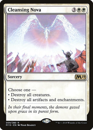 Cleansing Nova (9) [Core Set 2019]