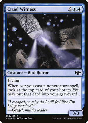 Cruel Witness (55) [Innistrad: Crimson Vow]